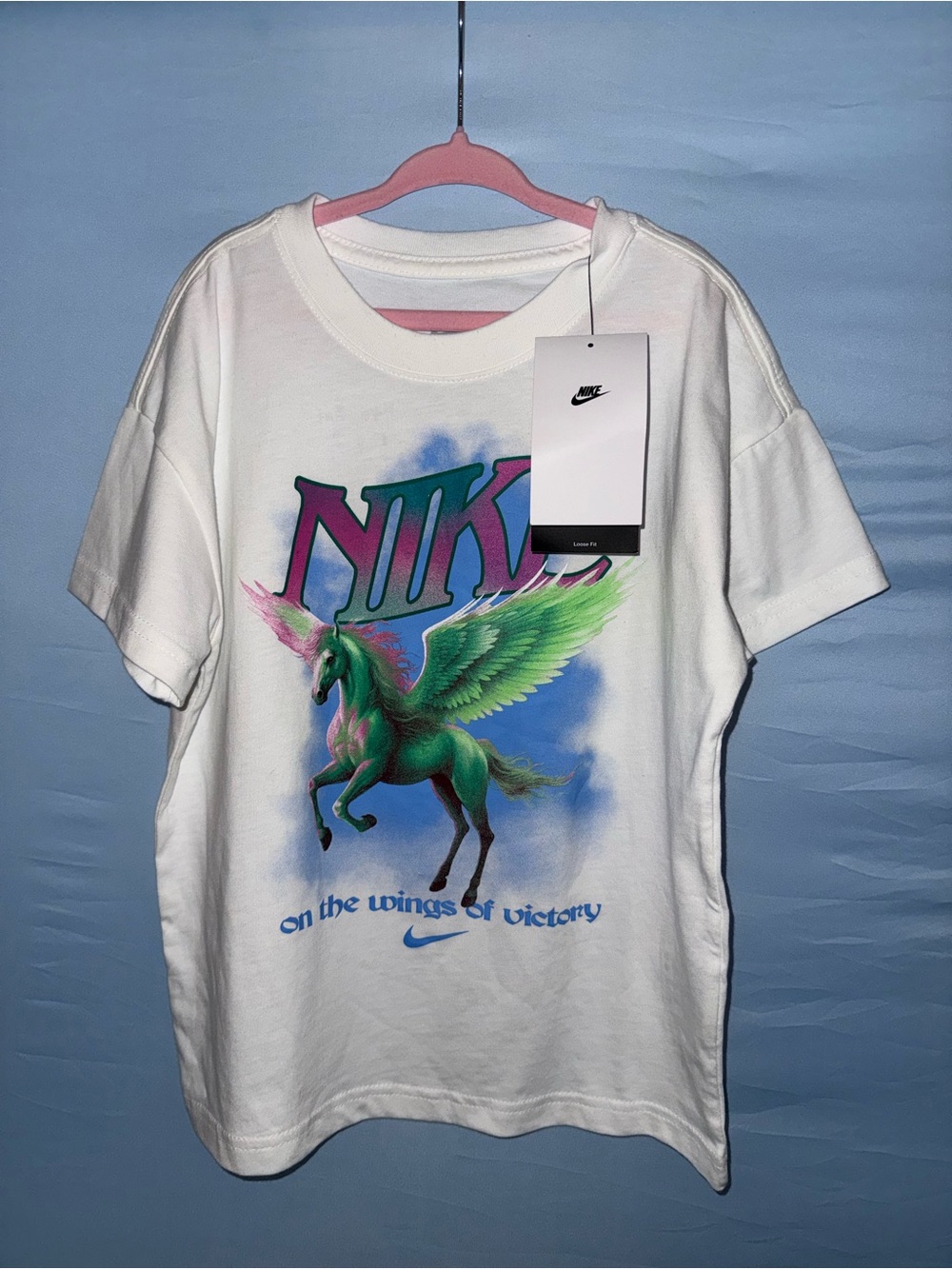 Nike Sportswear Take Flight Graphic Tee Girls XS NWT